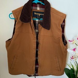 TAN WORK VEST